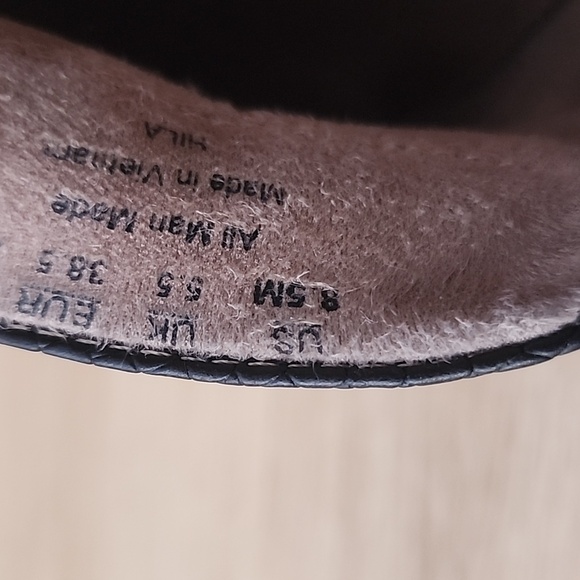 SOUL Naturalizer Women's Hila Loafer Wedge Women' 8.5 Black Snakeskin embossed - Picture 12 of 12